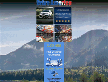 Tablet Screenshot of driveamericaauto.com